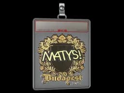 Sticker Slab | MATYS (Gold) | Budapest 2025