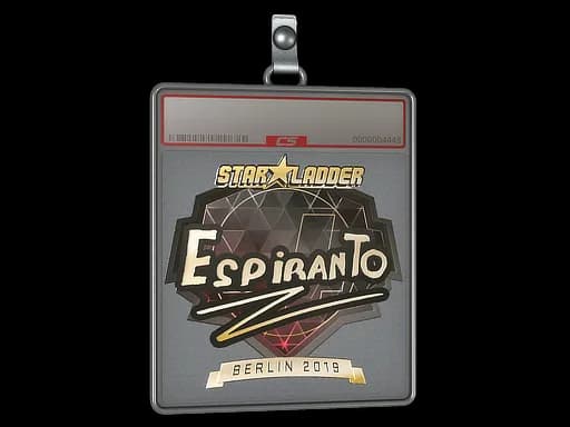 Sticker Slab | EspiranTo (Gold) | Berlin 2019