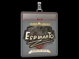 Sticker Slab | EspiranTo (Gold) | Berlin 2019