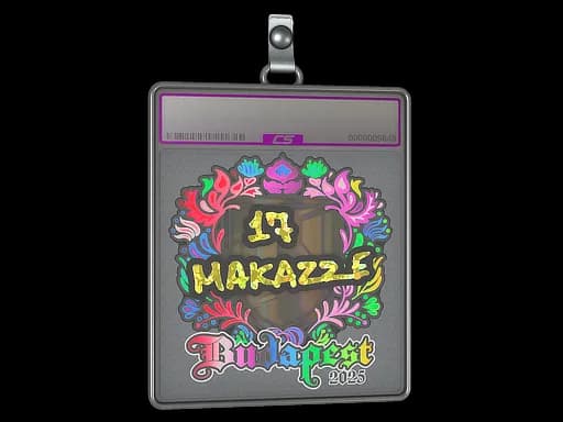 Sticker Slab | makazze (Holo) | Budapest 2025