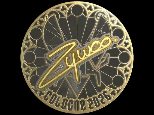 Sticker | ZywOo (Gold) | Cologne 2026