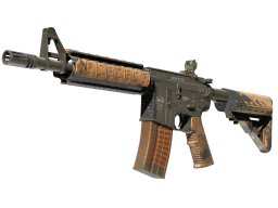 StatTrak™ M4A4 | Poly Mag (Battle-Scarred)
