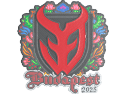 Sticker | 3DMAX (Embroidered) | Budapest 2025
