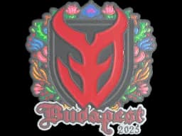 Sticker | 3DMAX (Embroidered) | Budapest 2025