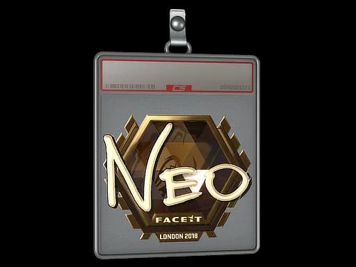 Sticker Slab | NEO (Gold) | London 2018