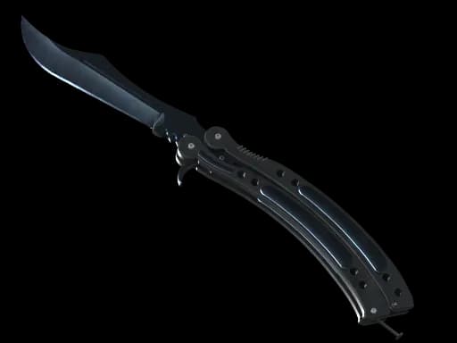 ★ Butterfly Knife | Blue Steel (Factory New)