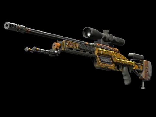 StatTrak™ SSG 08 | Big Iron (Well-Worn)