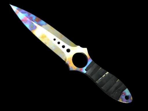 ★ Skeleton Knife | Case Hardened (Minimal Wear)