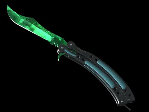 ★ StatTrak™ Butterfly Knife | Gamma Doppler (Minimal Wear) Emerald