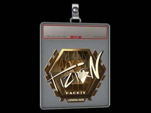 Sticker Slab | tiziaN (Gold) | London 2018