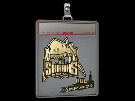 Sticker Slab | Sharks Esports (Gold) | Stockholm 2021