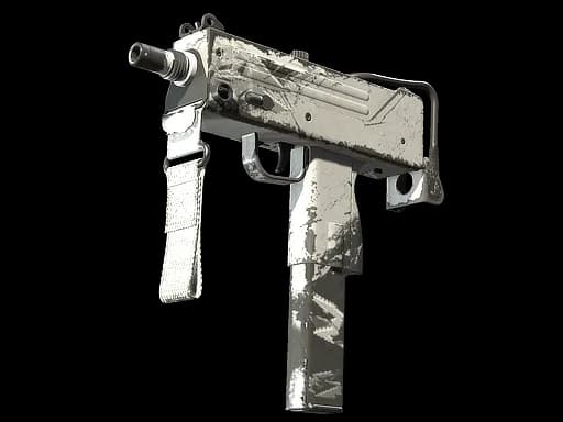 MAC-10 | Snow Splash (Well-Worn)