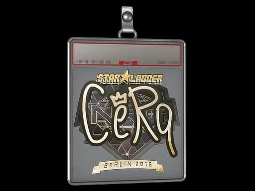 Sticker Slab | CeRq (Gold) | Berlin 2019