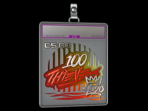 Sticker Slab | 100 Thieves (Foil) | 2020 RMR