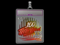 Sticker Slab | 100 Thieves (Foil) | 2020 RMR