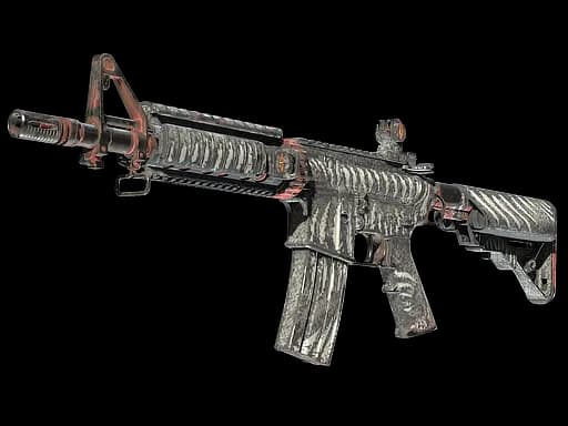 StatTrak™ M4A4 | Zubastick (Well-Worn)