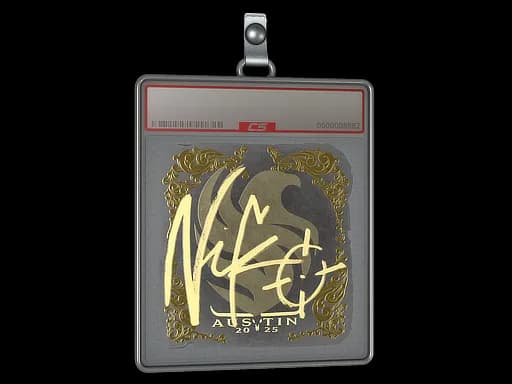 Sticker Slab | NiKo (Gold) | Austin 2025