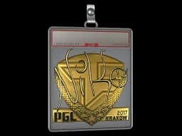 Sticker Slab | NiKo (Gold) | Krakow 2017