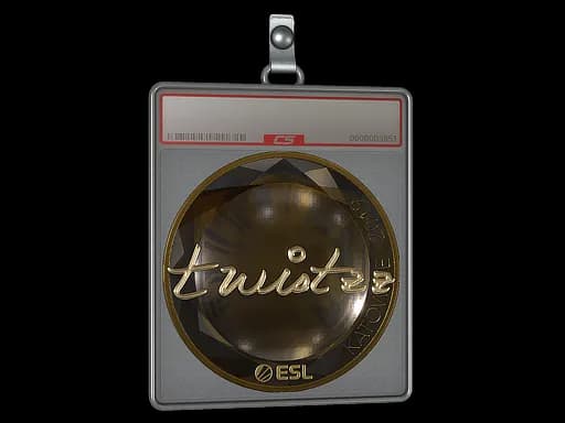 Sticker Slab | Twistzz (Gold) | Katowice 2019