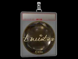 Sticker Slab | Twistzz (Gold) | Katowice 2019