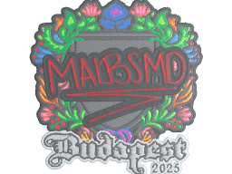 Sticker | malbsMd (Embroidered) | Budapest 2025