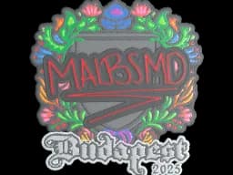 Sticker | malbsMd (Embroidered) | Budapest 2025