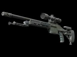 SSG 08 | Halftone Whorl CS2 skin