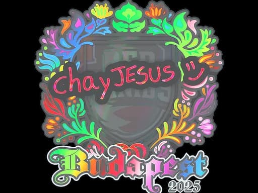 Sticker | chayJESUS (Holo) | Budapest 2025