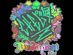 Sticker | chelo (Holo) | Budapest 2025