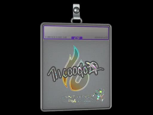 Sticker Slab | nicoodoz (Glitter) | Antwerp 2022