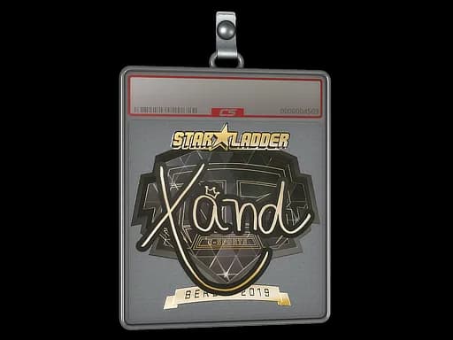 Sticker Slab | xand (Gold) | Berlin 2019