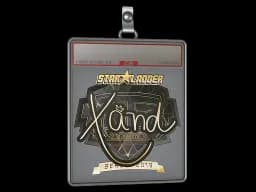 Sticker Slab | xand (Gold) | Berlin 2019