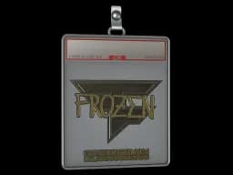 Sticker Slab | frozen (Gold) | Copenhagen 2024