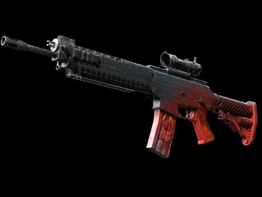 StatTrak™ SG 553 | Darkwing (Field-Tested)