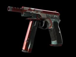 StatTrak™ CZ75-Auto | Red Astor (Minimal Wear)