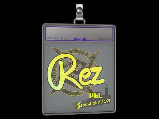 Sticker Slab | REZ (Holo) | Stockholm 2021