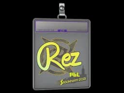 Sticker Slab | REZ (Holo) | Stockholm 2021