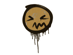 Sealed Graffiti | Grimace (Desert Amber)