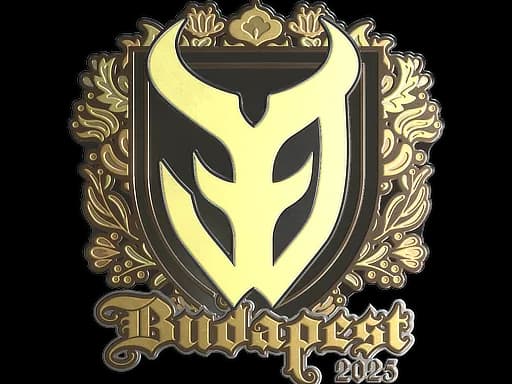 Sticker | 3DMAX (Gold) | Budapest 2025