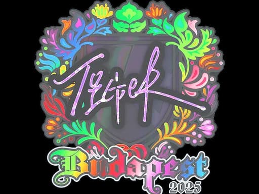 Sticker | Tiger (Holo) | Budapest 2025