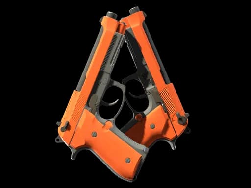 Souvenir Dual Berettas | Demolition (Well-Worn)