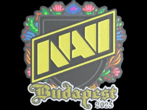 Sticker | Natus Vincere (Embroidered) | Budapest 2025
