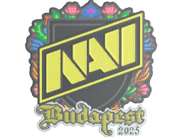 Sticker | Natus Vincere (Embroidered) | Budapest 2025