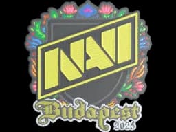 Sticker | Natus Vincere (Embroidered) | Budapest 2025