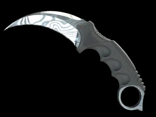 ★ StatTrak™ Karambit | Damascus Steel (Well-Worn)