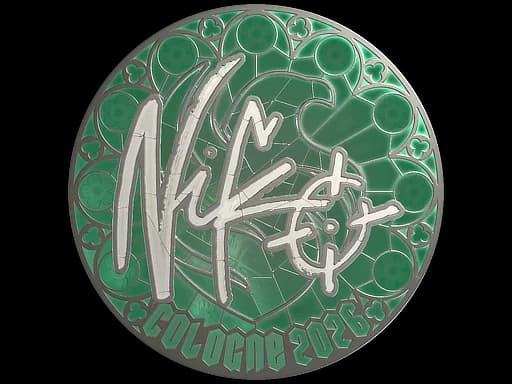 Sticker | NiKo (Foil) | Cologne 2026