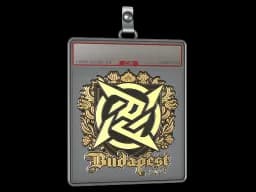 Sticker Slab | Ninjas in Pyjamas (Gold) | Budapest 2025