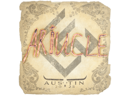 Sticker | Ariucle | Austin 2025