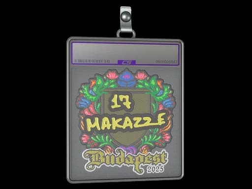 Sticker Slab | makazze (Embroidered) | Budapest 2025