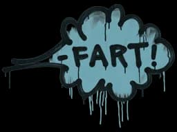 Sealed Graffiti | Fart (Wire Blue)